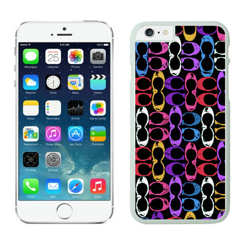 Coach Logo Monogram Multicolor iPhone 6 Cases EZC - Click Image to Close